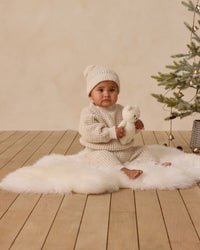 Ivory Chunky Knit Sweater