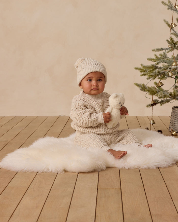 Ivory Chunky Knit Sweater