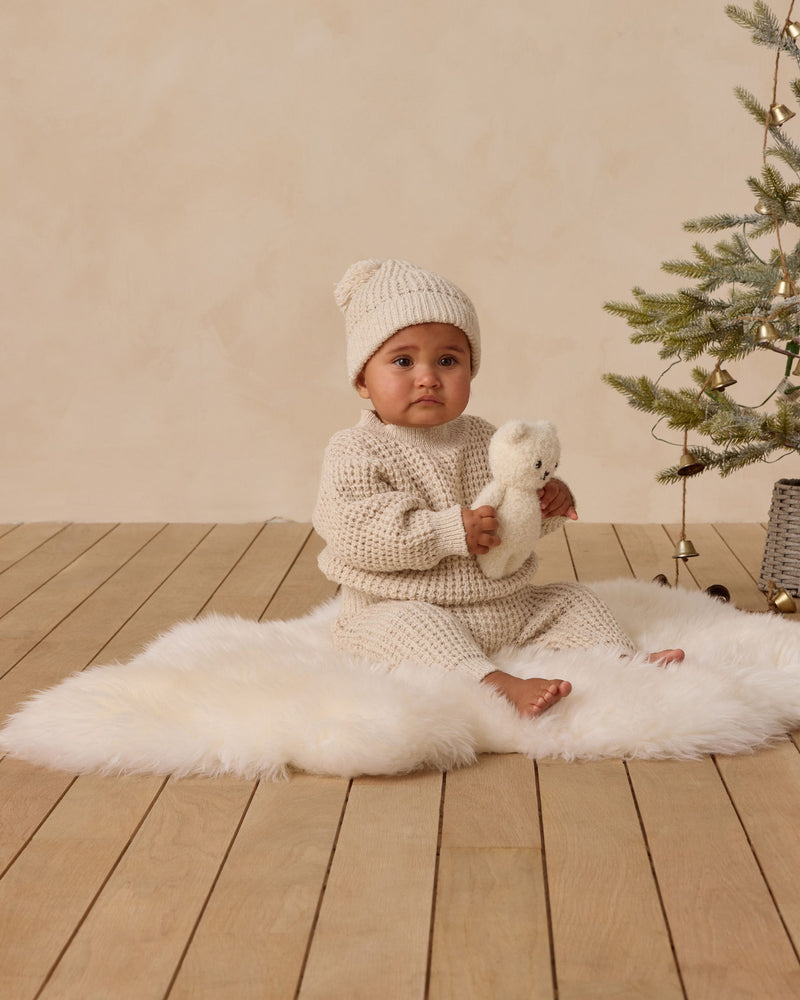 Ivory Chunky Knit Sweater