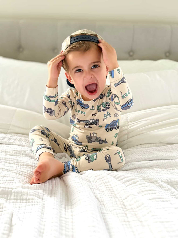 Diggers Bamboo Pajama Set