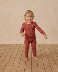 Candy Canes Bamboo Pajama Set