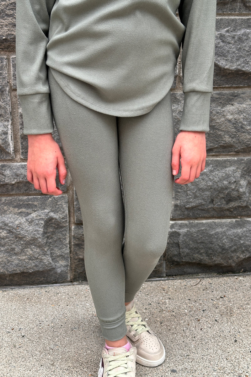 Fern Ribbed Legging