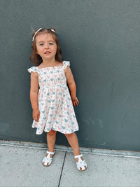 Happy Hens Smocked Dress