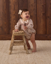 Christmas Plaid Callie Romper