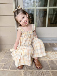 Pastel Plaid Cicily Dress