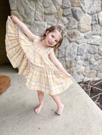 Pastel Plaid Cicily Dress