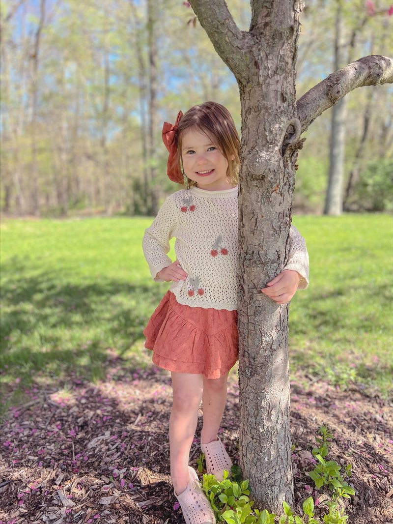 Poppy Tiered Mini Skirt