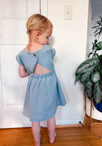 Ocean Denim Mini Dress