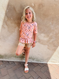 Khaki Twill Shorts
