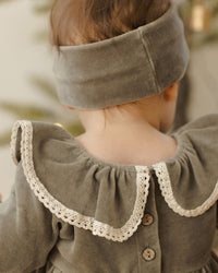Forest Velour Romper