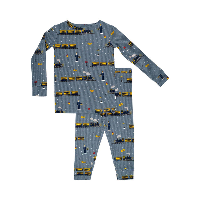 Christmas Train Bamboo Two-Piece Set