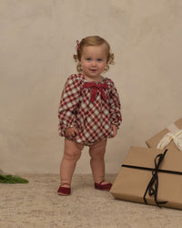 Holiday Tartan Annette Romper