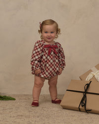 Holiday Tartan Annette Romper