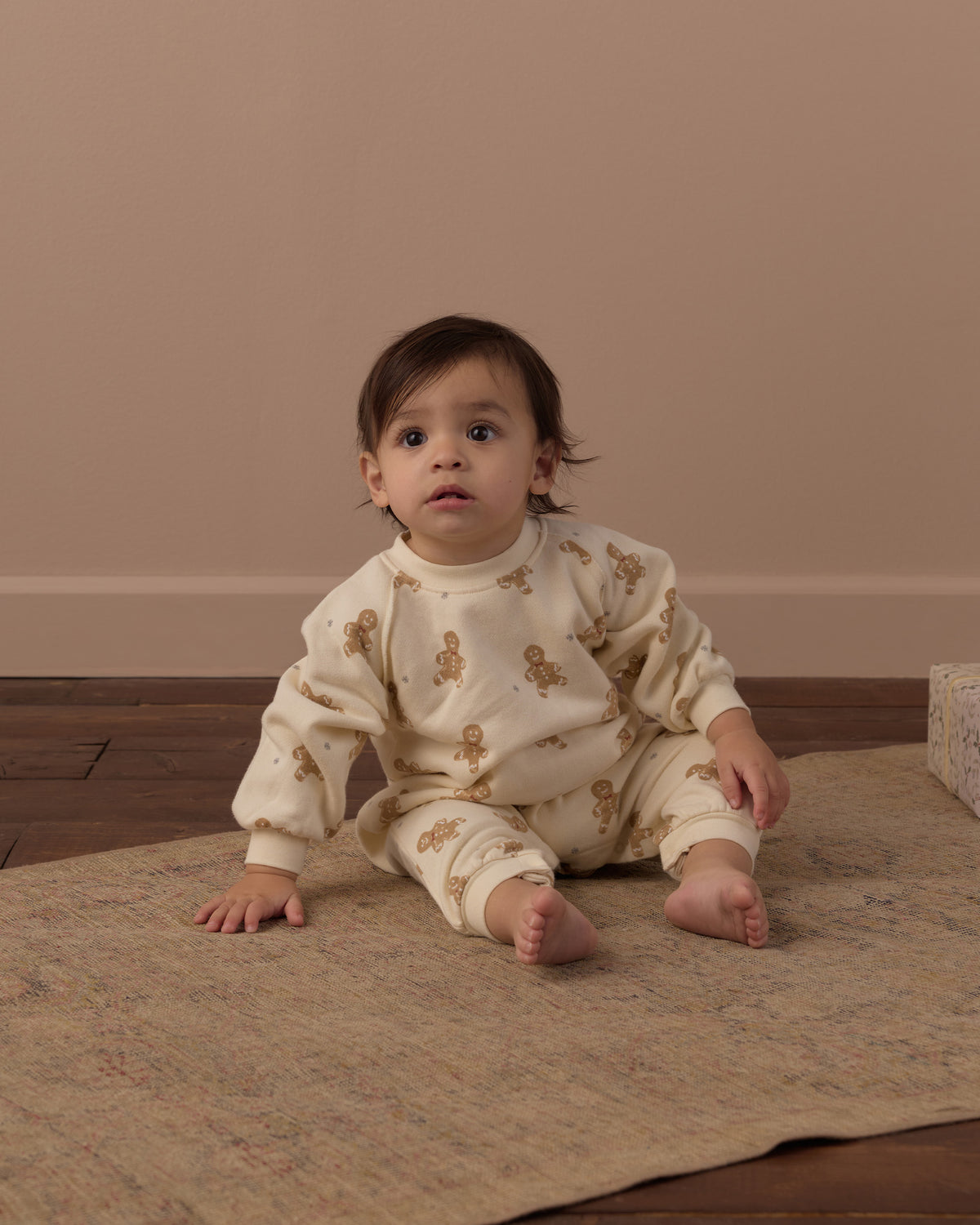 Gingerbread Raglan Jumpsuit