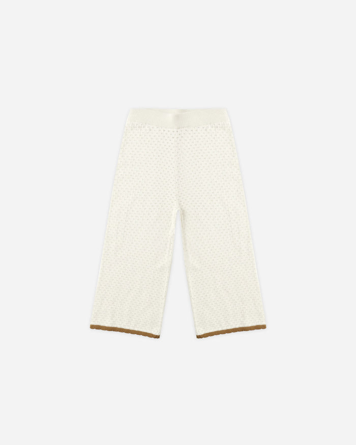 Pointelle Knit Pant
