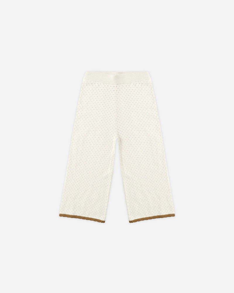 Pointelle Knit Pant