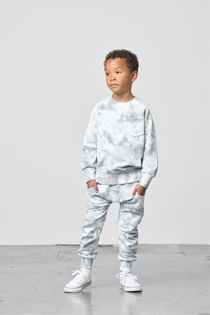 Grey Marble Pullover