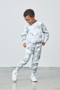 Grey Marble Pullover