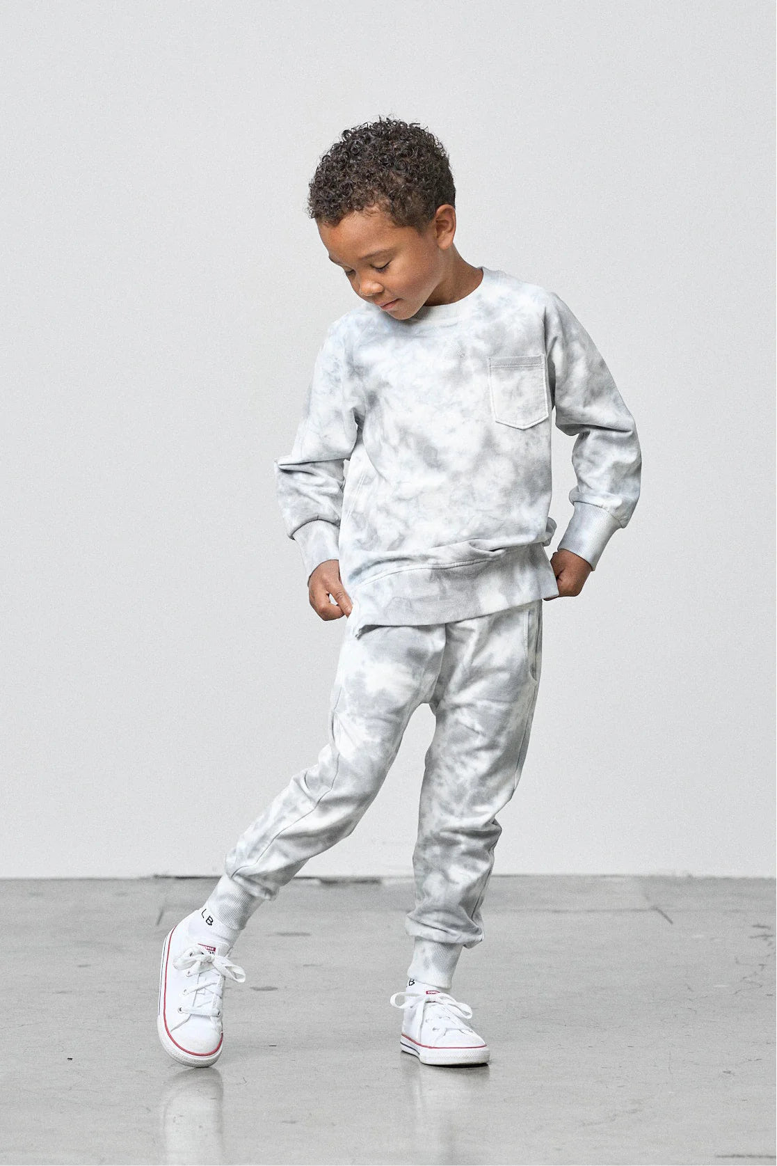 Grey Marble Jogger