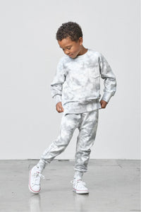 Grey Marble Jogger