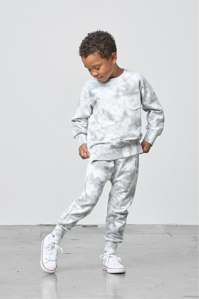 Grey Marble Jogger