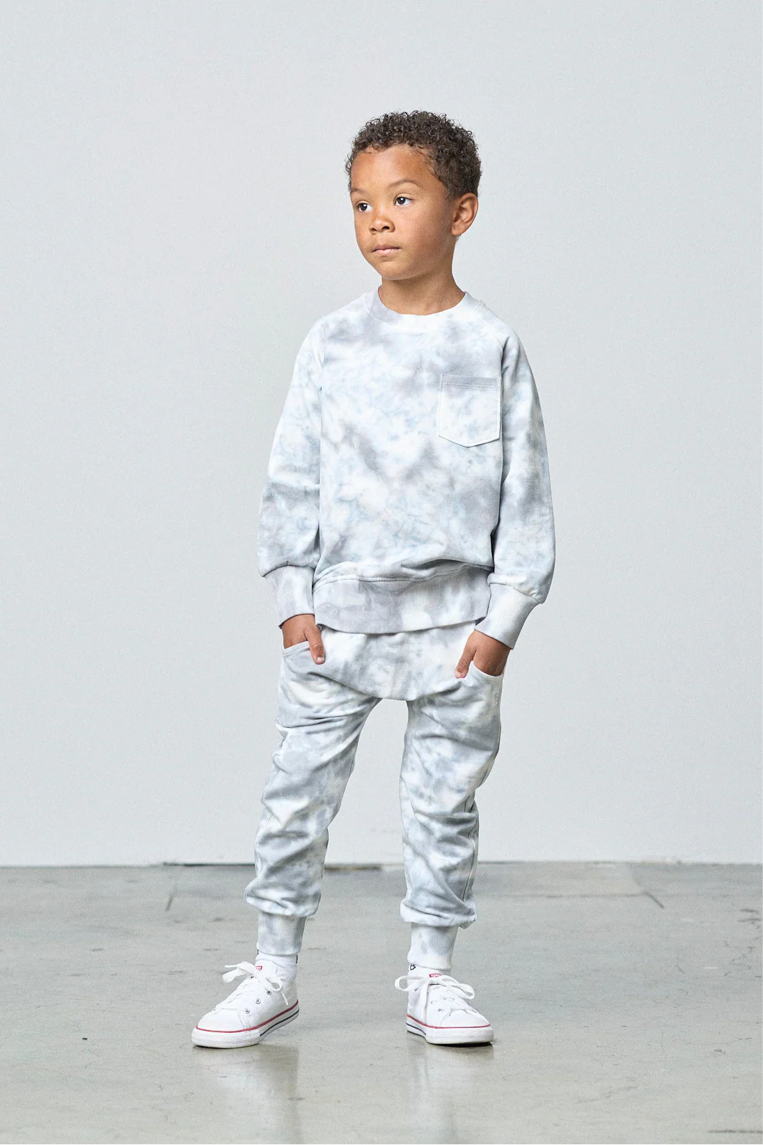 Grey Marble Jogger