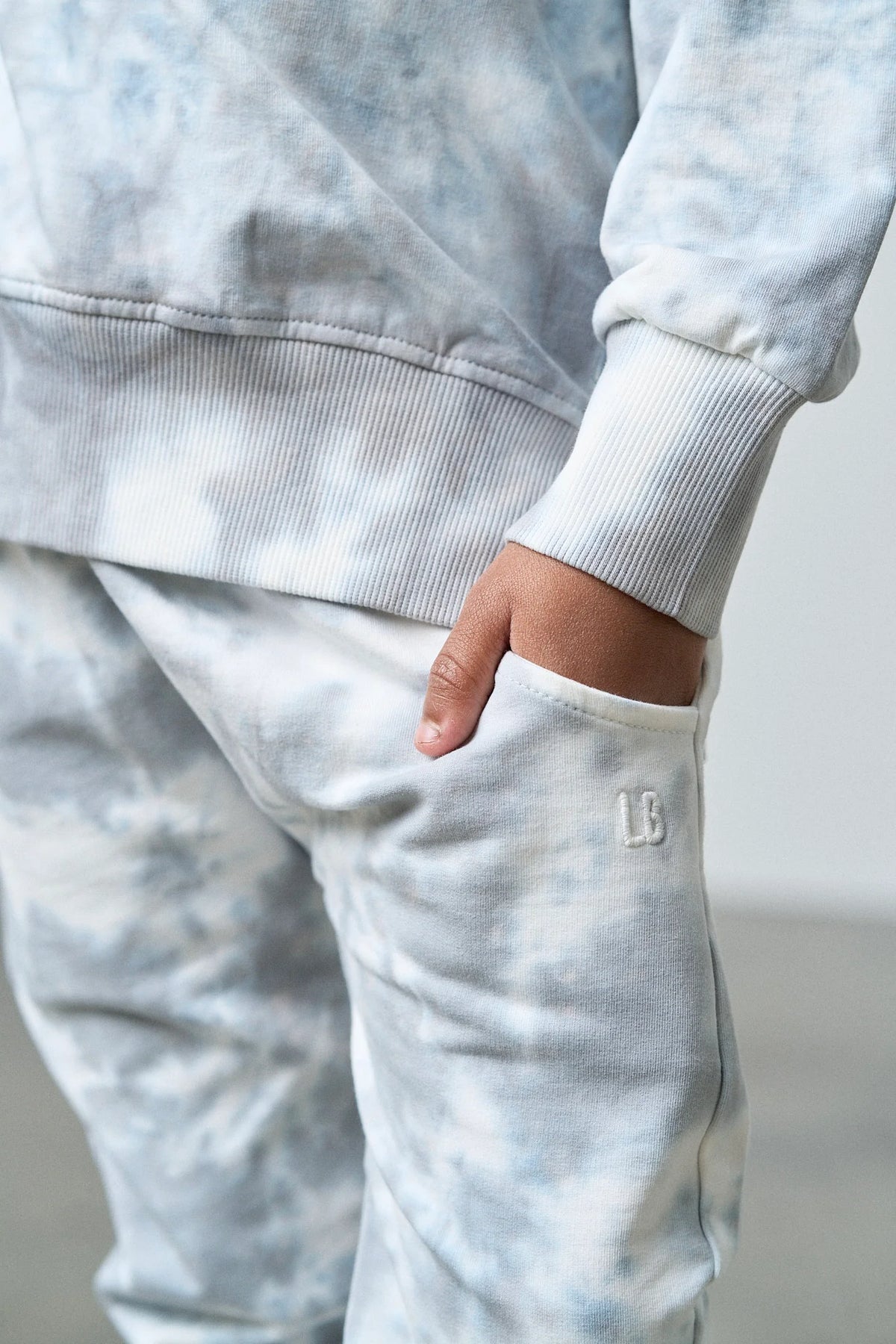 Grey Marble Jogger