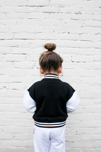 Black Varsity Jacket