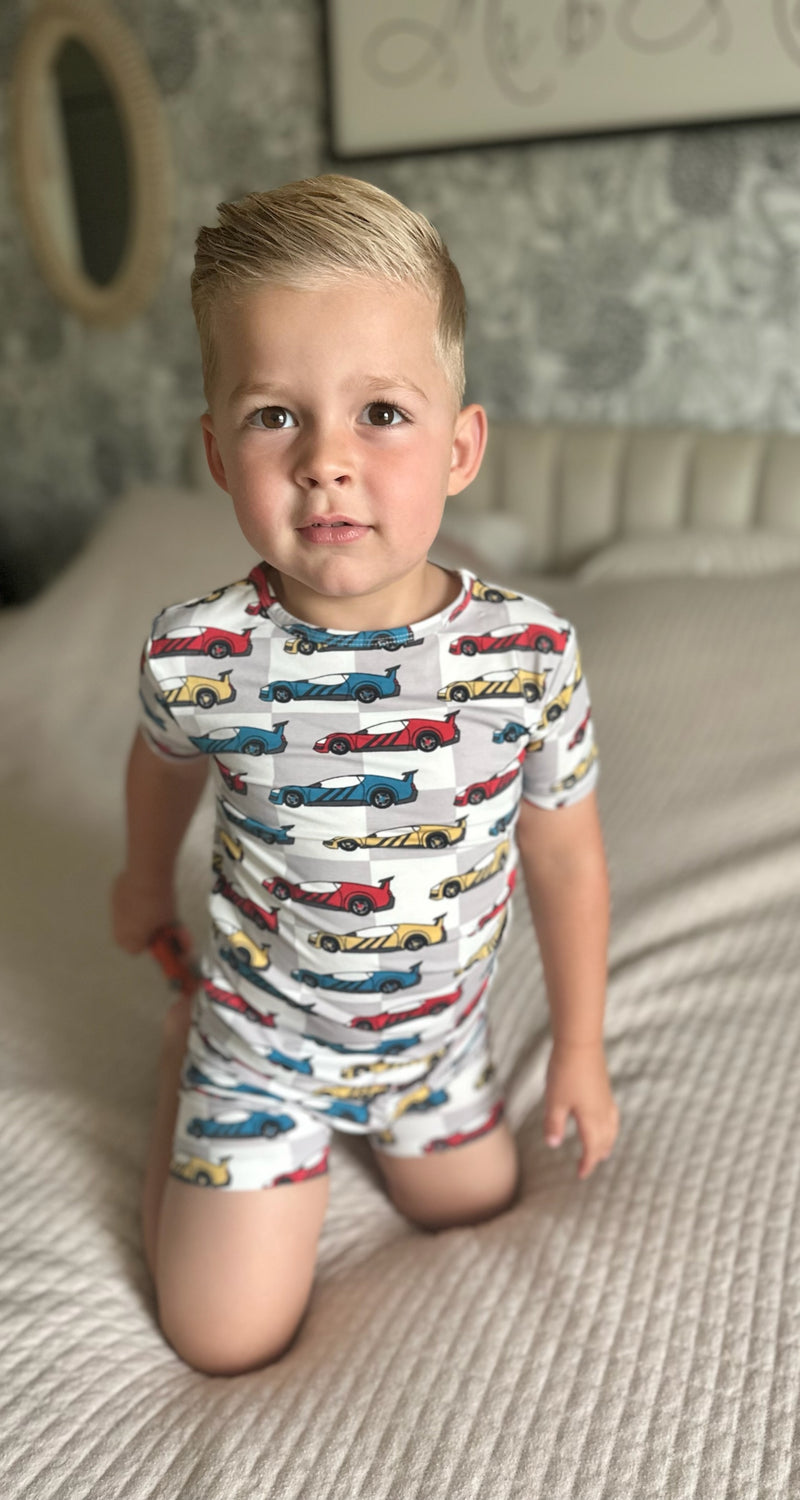 Matchbox Cars Summer Pajama Set