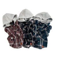 Nightfall Hooded Flannel