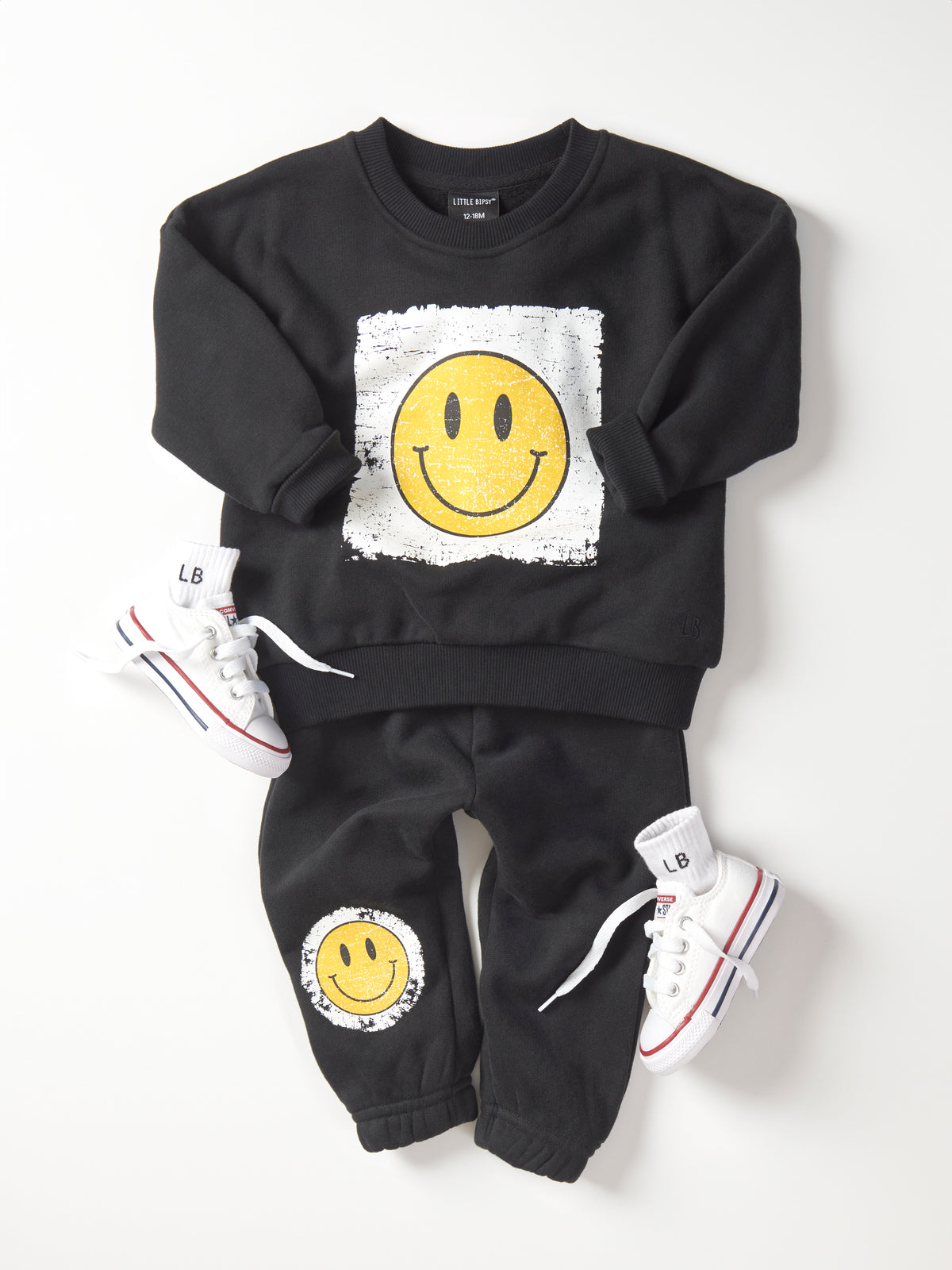 Smiley Elevated Crewneck