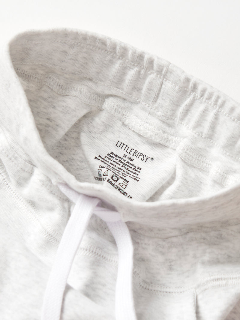 Light Heather Grey Jogger