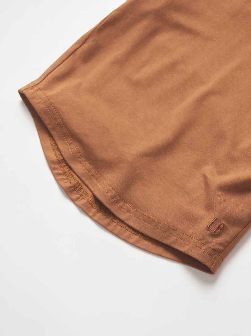 Chestnut Oversized Bamboo Tee