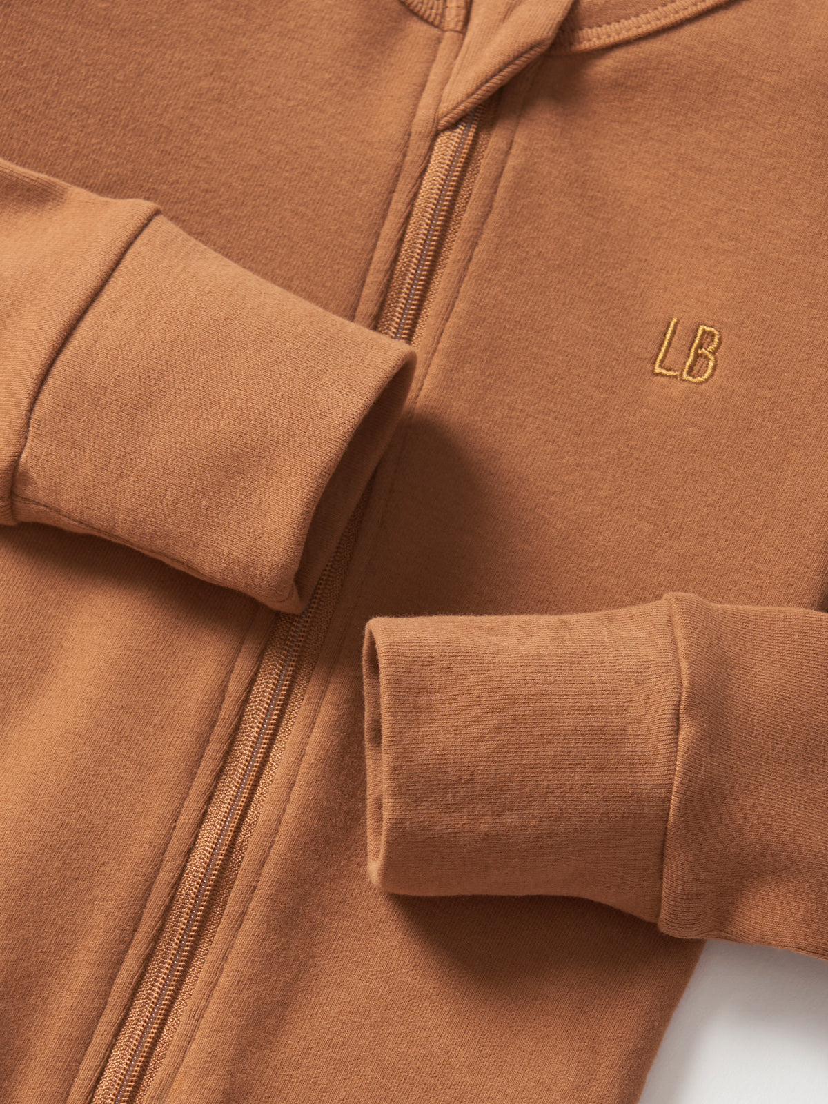 Chestnut 2-Way Zip Romper