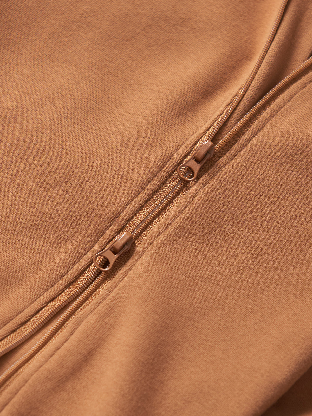 Chestnut 2-Way Zip Romper