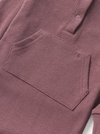 Huckleberry Waffle Romper