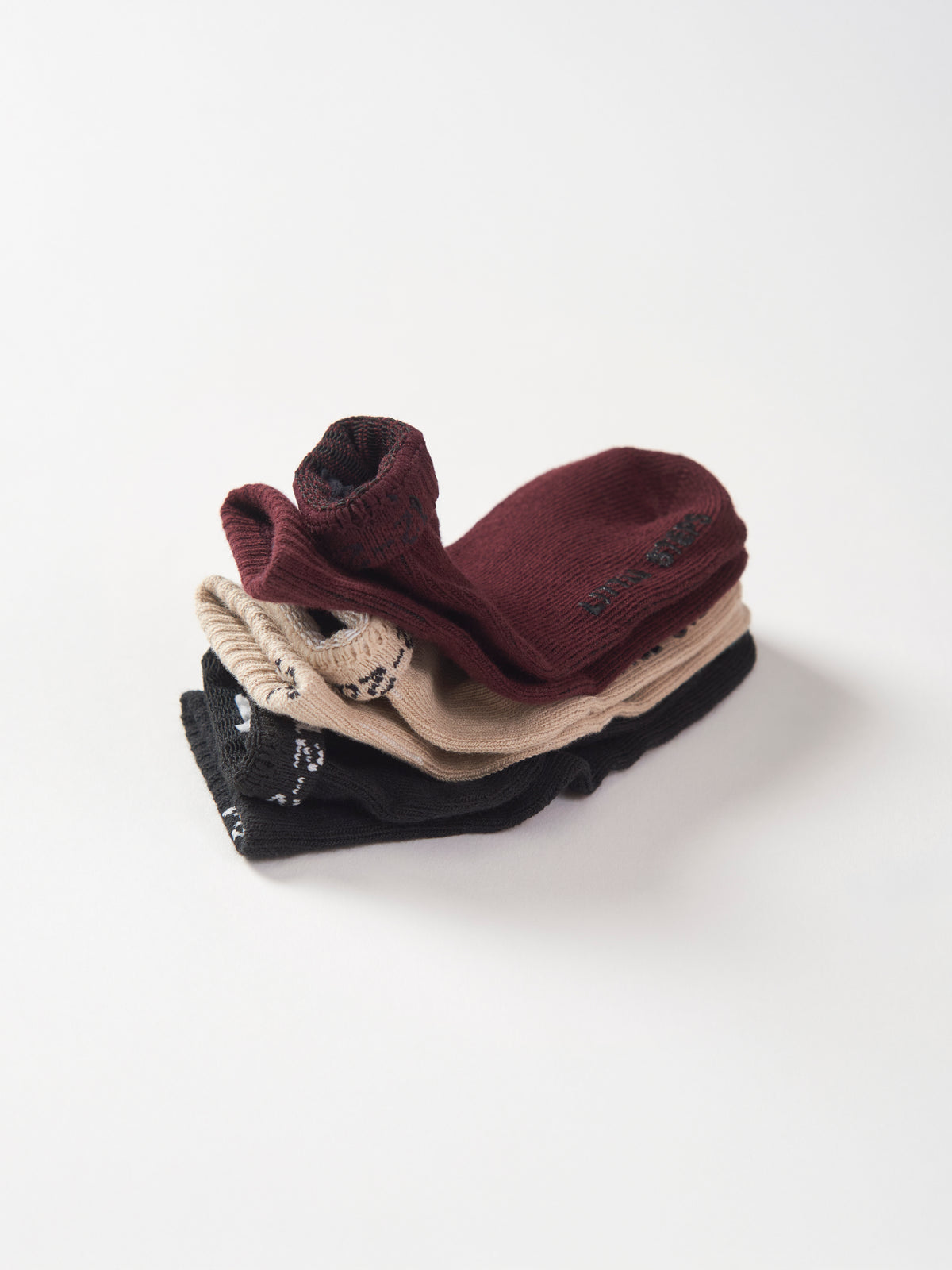 Waffle Collection Sock 3-Pack