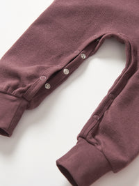 Huckleberry Waffle Romper