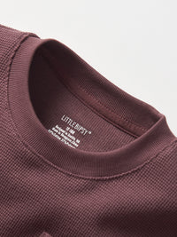 Huckleberry Waffle Top