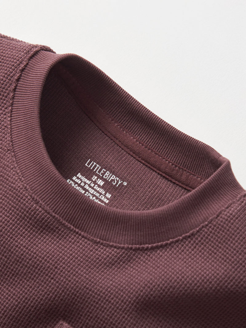 Huckleberry Waffle Top