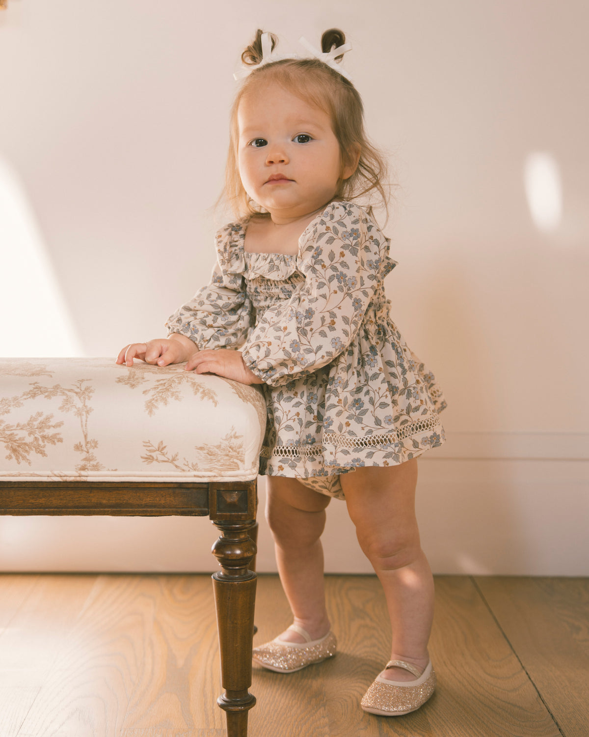Blue Garden Elodie Romper