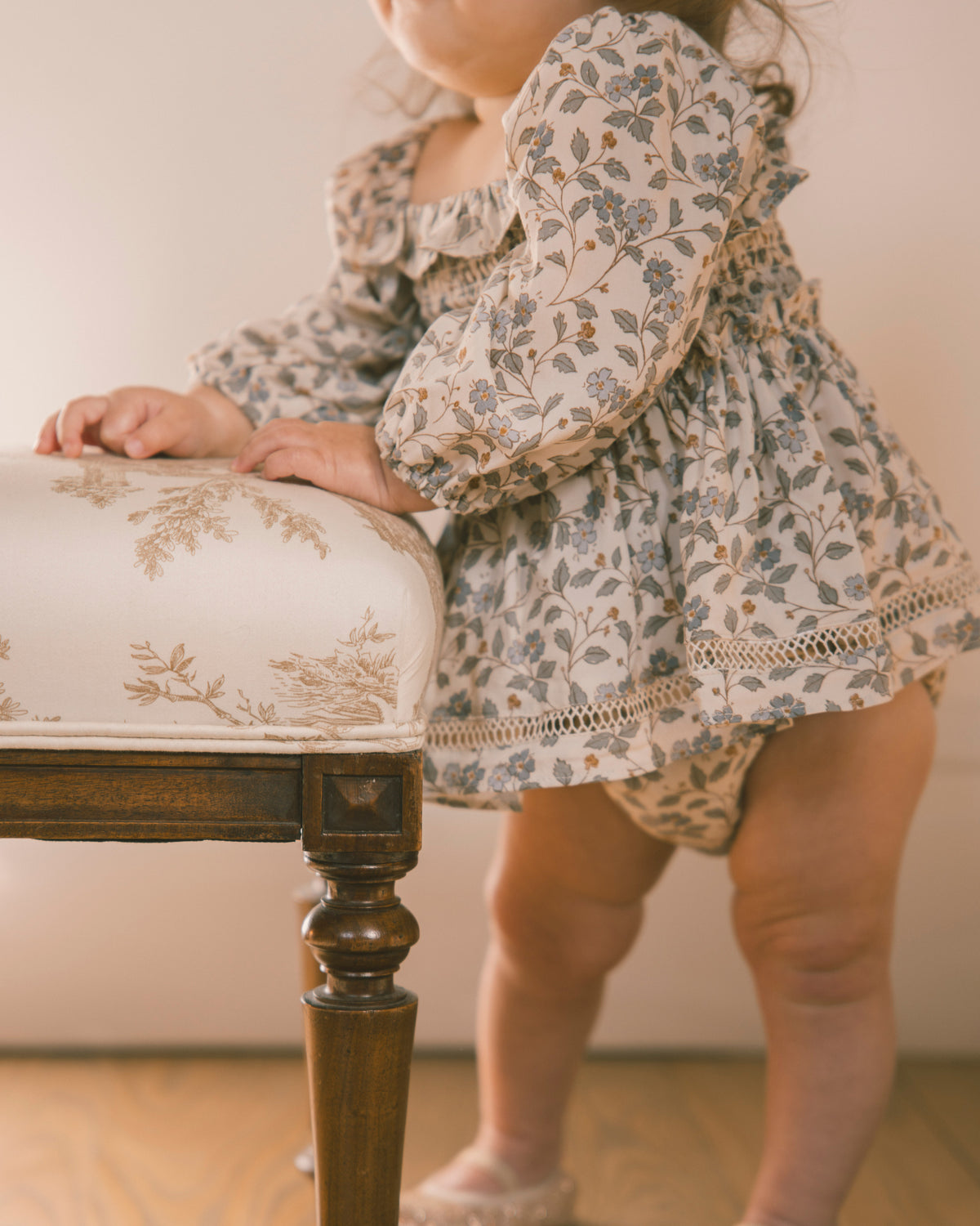 Blue Garden Elodie Romper