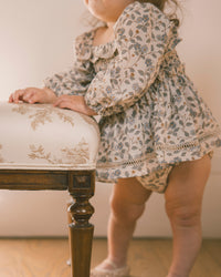 Blue Garden Elodie Romper