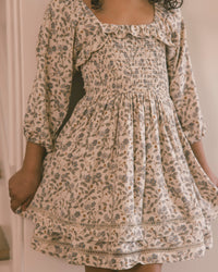 Blue Garden Elodie Dress