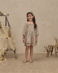 Blue Garden Elodie Dress