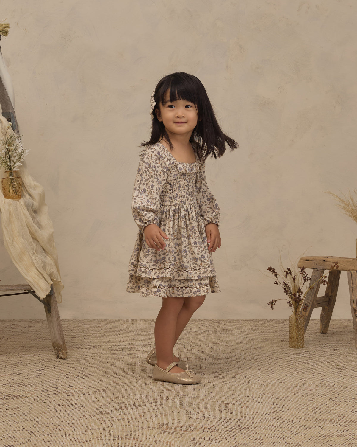 Blue Garden Elodie Dress