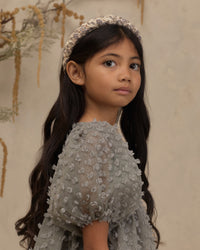 Blue Garden Braided Headband