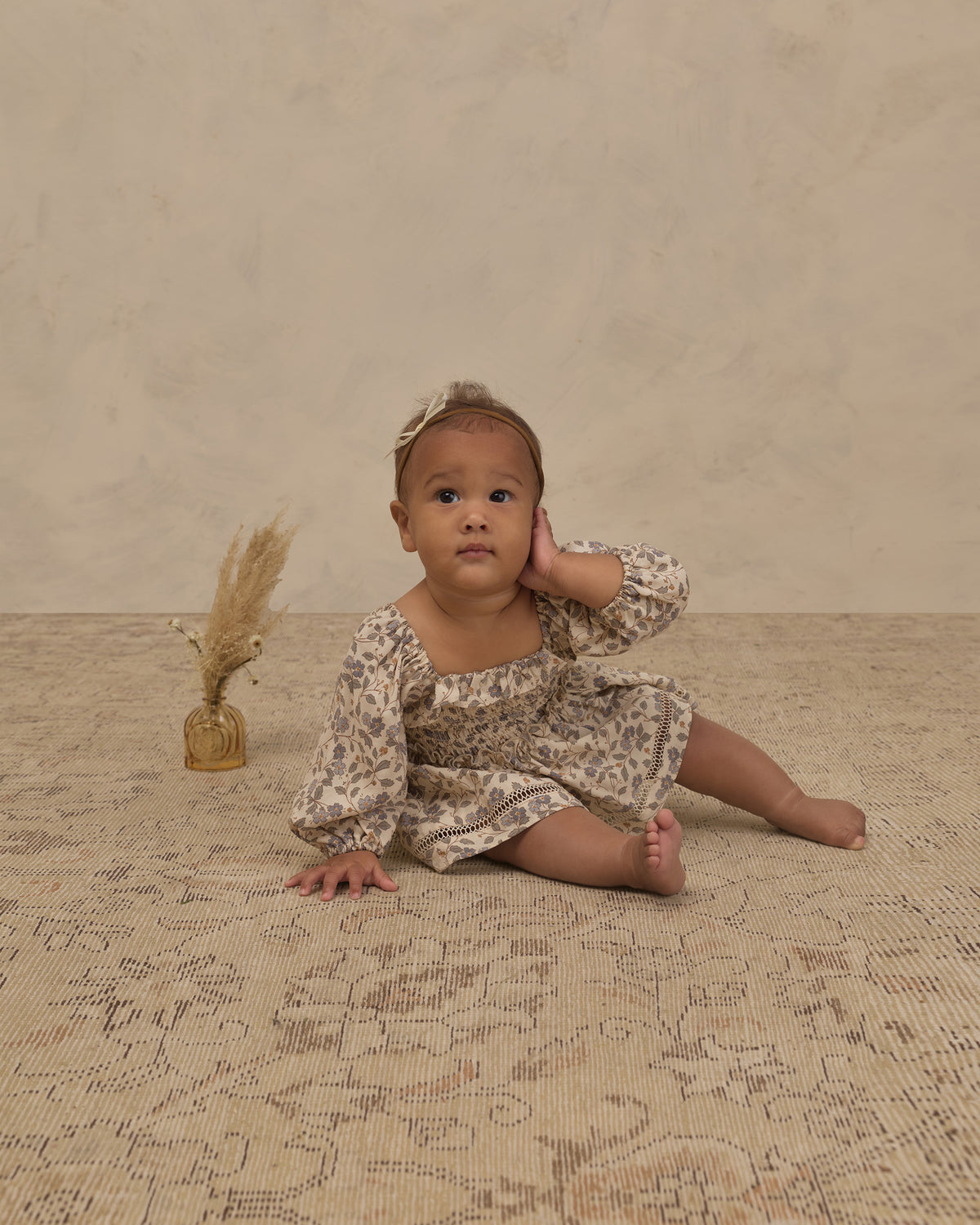 Blue Garden Elodie Romper