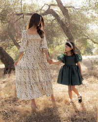 Green Shimmer Sofia Dress