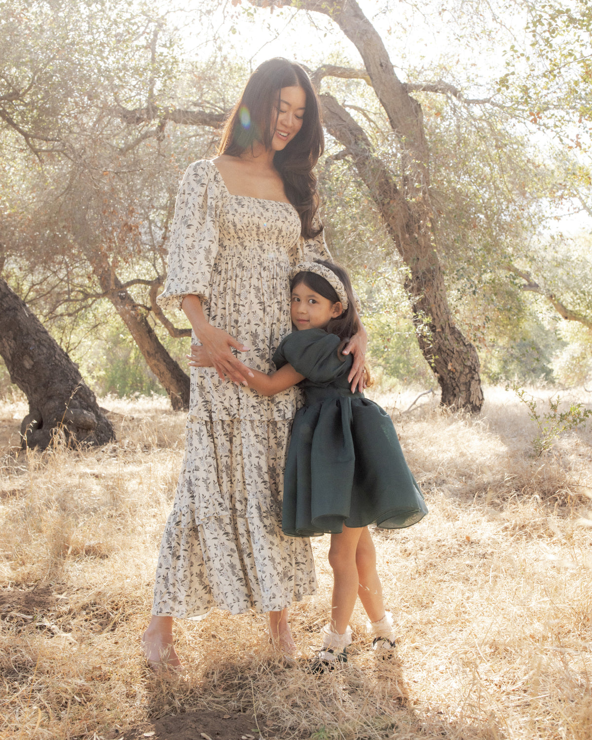 Green Shimmer Sofia Dress